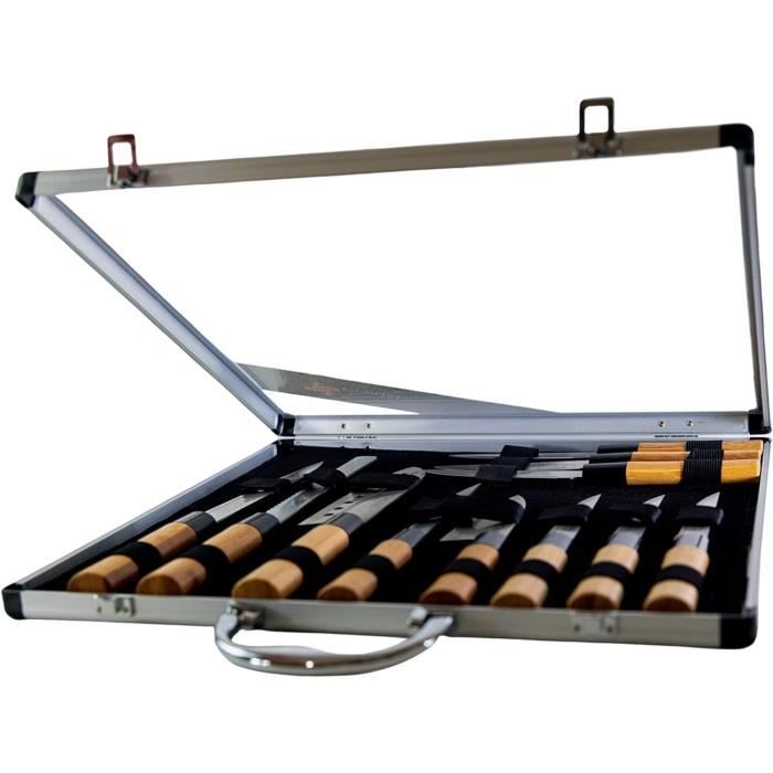 Kitory Mini Couperet Forgé Et Couteau à Légumes, Mini Couteau