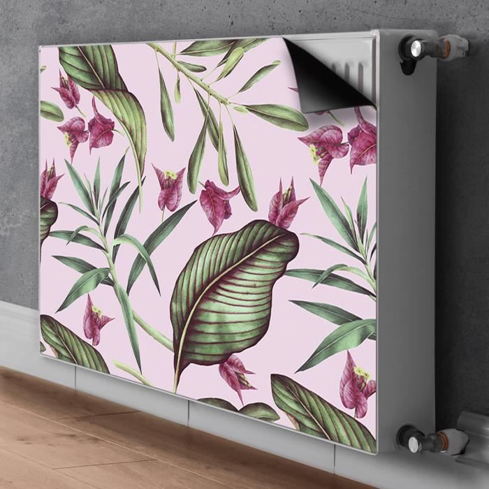 Decormat Cache - 100x60cm Radiateur- Roses des fleurs - Cdiscount Maison
