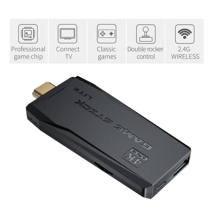 Console Rétro RG353SP 128 Go – 30 000+ Jeux – 23 Simulateurs – HDMI – Manette 2,4 GHz – Cadeau