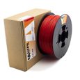 BASICFIL  PLA 1.75mm, 1 kg filament pour imprimate 3D, Rouge - 175PLA1000RED-2