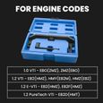 Kit outils de calage moteur Pour Citroen C3 Peugeot 208 308 2012-2016 1.0 1.2 Outil calage distribution-2