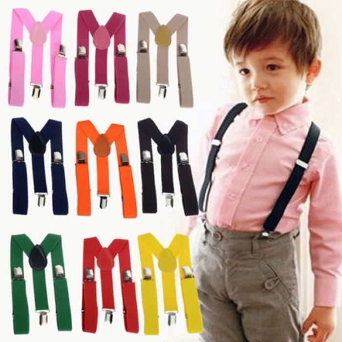 Bretelles Enfant Grays – Gris – À Partir De 3 Ans (neuf Avec étiquettes)