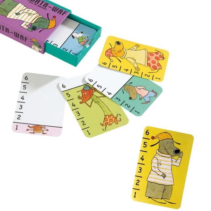 Bata-Waf - jeu de cartes Djeco