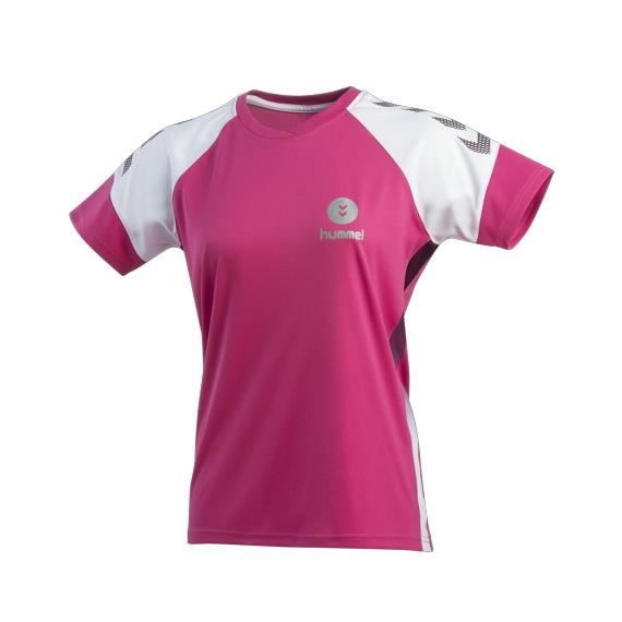 HUMMEL Maillot de Handball Lady Trophy Femme Noir et Rose Cdiscount Sport
