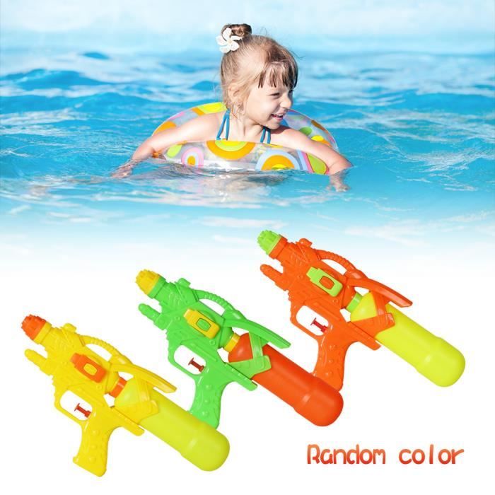 Jeu de 3 Mini Pistolets à Eau - AMOUNE - Dauphin Dessin Animé - 150 ml