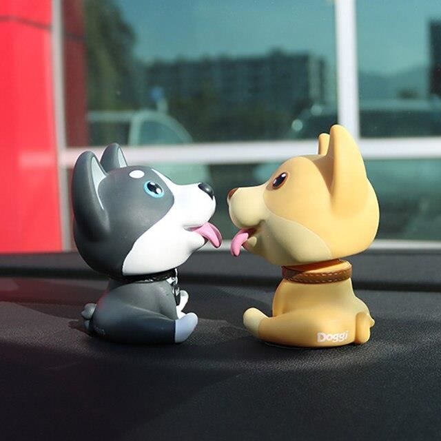 Figurine Vache Qui Danse Et Secoue La Tête – Accessoire Déco Rigolo Pour Tableau De Bord Voiture, Bureau Ou Console Centrale – Cadeau Sympa En Acrylique 2D