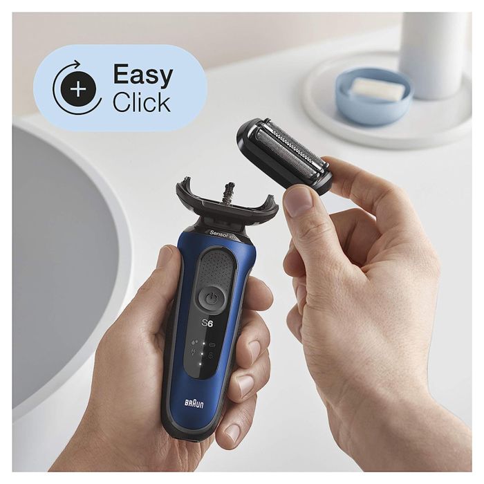 Braun Pièce De Rechange 31S Argentée Pour Rasoir - Compatible avec les