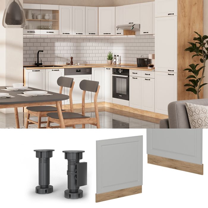 Façade Fame-Line Panneau en chêne 45cm , PT Marbre Vicco | Panneau en