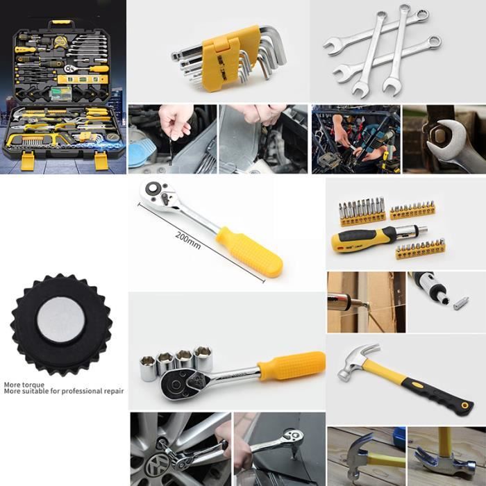 Outils tout usage Certified, 168 pièces