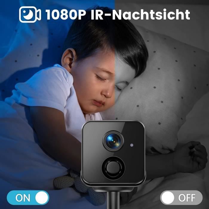 Caméra WiFi Intérieure Tapo – 1080P, Détection De Personne, Compatible Alexa Et Google Home
