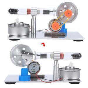 Mini modèle de moteur Stirling, modèle de moteur de poche à un cylindre Mini modèle de moteur Stirling, modèle de moteur de poche à un cylindre