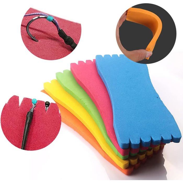 10pcs 3.95 pouce grande taille mousse ligne de pêche bobine titulaire