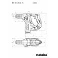 Marteau perforateur sans fil - METABO - BH 18 LTX BL 16 - 18 V - MetaBOX 145 L-7