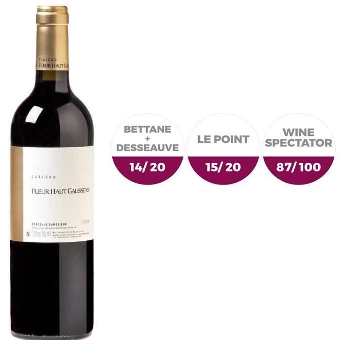 Château Fleur Haut Gaussens 2011 Bordeaux Supérieur - Vin rouge de Bordeaux