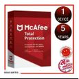 McAfee Total Protection 2022 Clé (5 AN / 1 PC)-0