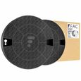 Filtre à charbon FC16 compatible pour hotte Whirlpool AKR689WH AKR689NB AKR689IX-0