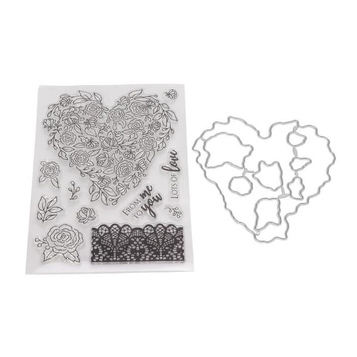 GLOBLELAND Rétro Mécanique Engrenages Fond Clair Timbres Vintage Steampunk Silicone Timbre