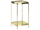 Beliani - Table appoint dorée 29 x 29 x 60 cm ALSEA