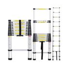 Échelle télescopique pliable Dripex - 11 marches - 3,2m - 150kg - EN 131