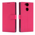 FRANCIS-R Folio Housse - (5.2") Sony Xperia XA2 Etui de Protection PU Cuir Portefeuille Antichoc Coque Sony Xperia XA2 2018 Rose