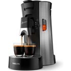 Philips Machine à café Senseo® Select, 3 réglages de café, Crema Plus, acier inoxydable (CSA250/11)