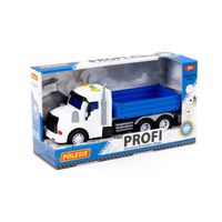 Polesie "Profi", voiture-jouet à planche inertielle (avec lumière et son) (bleu) 