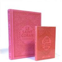  Pack Le Saint Coran et la Citadelle du Musulman (français / arabe / phonétique) couleur rose