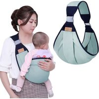 Porte bébé 0-36 mois Multifonctionnel - Confortable et Respirant, Vert