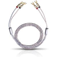 Oehlbach 10714 TwinMix Cable haut parleur 2 x 4,0 m Fourches