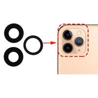 Lentille caméra arrière avec contour iPhone 11 Pro et 11 Pro Max