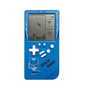 JEU CONSOLE RÉTRO Bleu - Mini Console de jeu portable rétro, jeux él