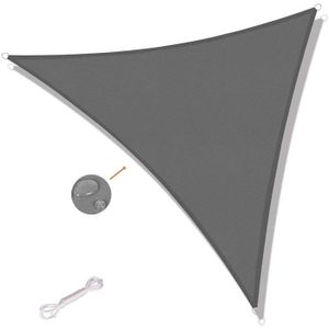 VOILE D'OMBRAGE Voile d'ombrage Triangulaire 3.6x3.6x3.6m Imperméa