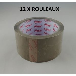 Paquet rouleau scotch PVC qualité supérieur x6 – Courtet-déménagement
