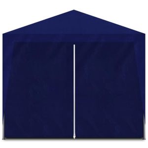 TONNELLE - BARNUM MMF® Tonnelle de réception Tonnelle de Jardin Tente de réception Barnum 3 x 6 m Bleu #383331