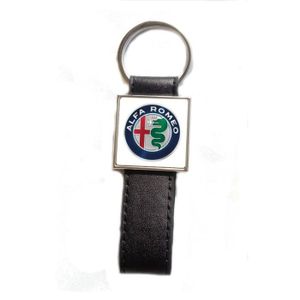 Generic porte clé en cuir logo Alfa Romeo housse de Protection complète  Multi Function à prix pas cher