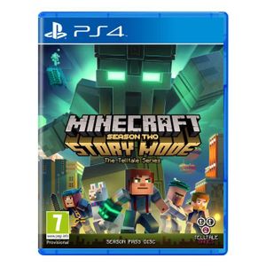 Jeu Minecraft Story Mode (Telltale Games) Pour PS3 - Version Française En Boîte - Très Bon état