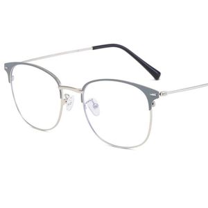 A Ototon Lunettes Filtre Lumiere Bleue Anti-rayonnement Anti Fatigue Filtre UV R/étro Rond Cadre Lentille Transparent Pour Homme Femme PC TV T/él/éphone