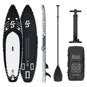 STAND UP PADDLE Capital Sports Planche de Paddle SUP gonflable Lan