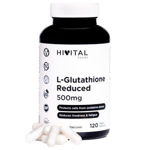 TONUS - VITALITÉ Glutathion 500 mg réduit à 98% | 120 gélules végétaliennes