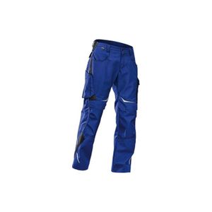 XS-7XL Vêtements de Travail pour Les Artisans 58 TMG® Pantalon de Travail pour Hommes avec Genouillère Intégrée Bleu Pantalons de Sécurité 