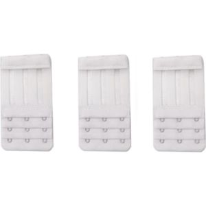Lalagouk Femme Soutien-Gorge Extender 3/ rang/ées 6/ Crochets Soutien-Gorge Lot de 3