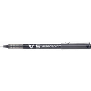 Pilot BX-V5 Hi-Tecpoint Lot de 6 stylos à bille à pointe extra fine 0,5 mm Trait 0,3 mm Bleu 