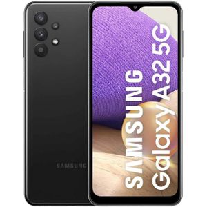 SMARTPHONE Samsung Galaxy A32 5G Noir 4 Go 64 Go Double SIM