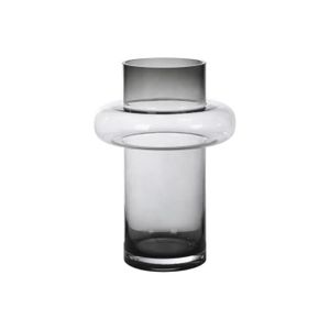 VASE - SOLIFLORE Vase en verre teinté - D.20,5 x H.30 cm - Verre - 