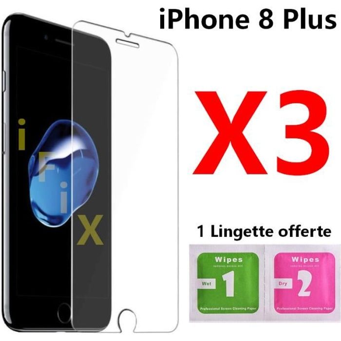 Mobigear Premium - Apple iPhone 8 Plus Verre trempé Protection d