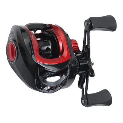 Abu Garcia Max3 Silver Max Moulinet Pêche Baitcast Profil Bas - 6.4:1, Frein MagTrax, Léger Et Puissant