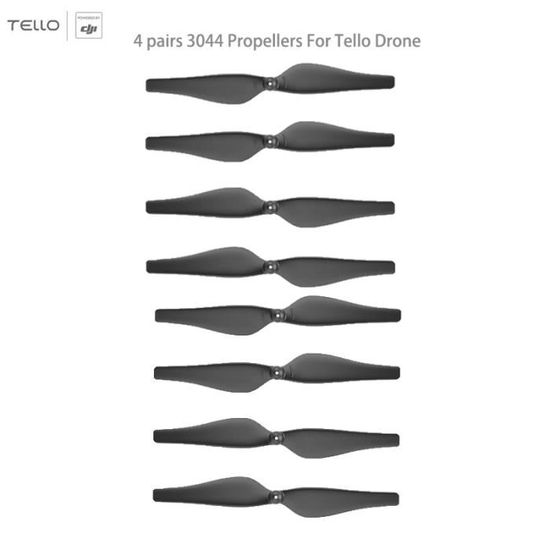 10 Paires D'hélices En Plastique ABS Pour Avion RC - 0,75mm De Diamètre De Trou - 10