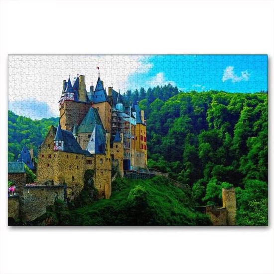 Ravensburger Puzzle Castello Eltz, Puzzle per Adulti, 1000 Pezzi, 12000626