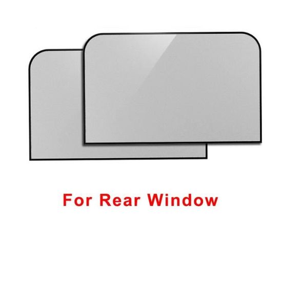 Pare-Soleil Voiture Magnétique 2 Pièces - Rideaux Protection Solaire Pour Vitres Latérales