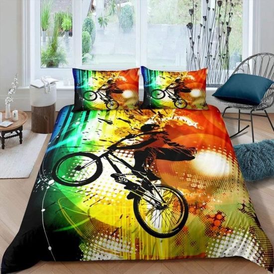 housse-de-couette-140x200-v-lo-sports-extr-mes-ados-imprim-e-microfibre
